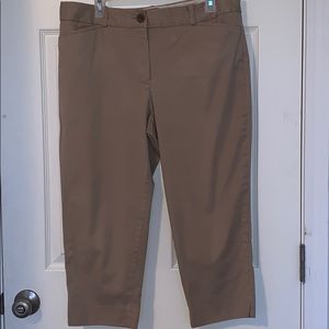 Talbots Khaki Capris